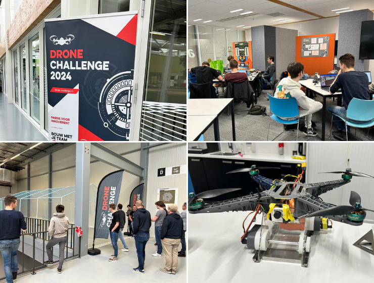 Drone challenge met Summa Techniek studenten