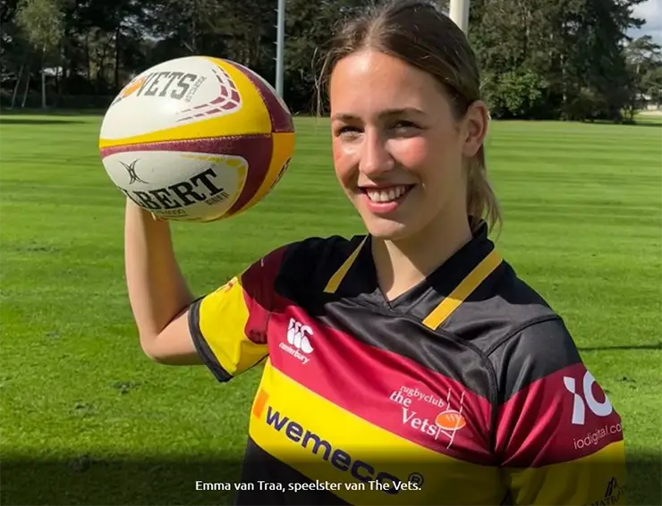 Summa Emma van Traa topsporter rugby Dubai nieuws